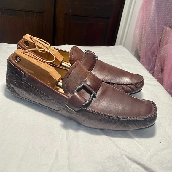 Ferragamo Mens, 11.5D, Brown Loafers, Worn Once main image 5